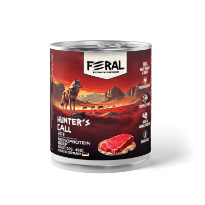 FERAL LATA PERRO ADULTO MONOPROTEINA CARNE VACUNO 400G