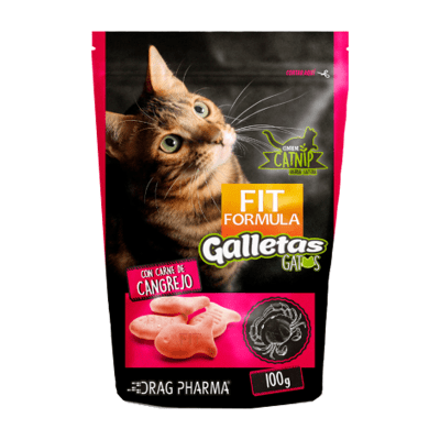 FIT GALLETA GATO CANGREJO 100 GR
