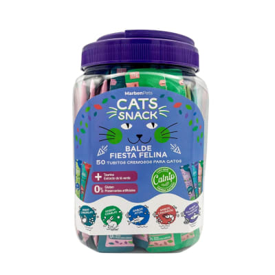 CAT SNACK BALDE DE CREMOSOS 50 UN