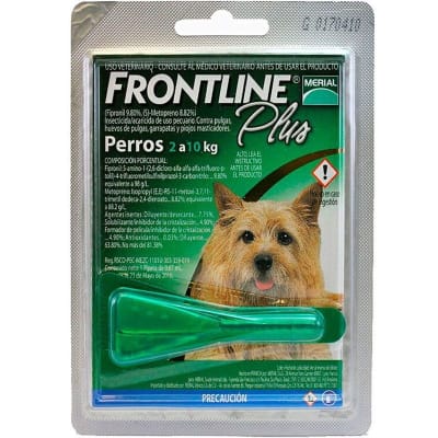 FRONTLINE PLUS PERRO DE 2 A 10 KG
