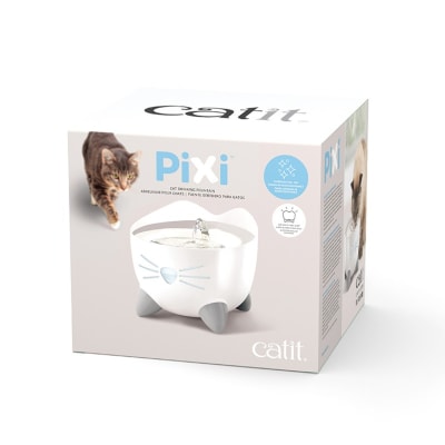 CATIT PIXI FUENTE BEBEDERA ACERO INOXIDABLE