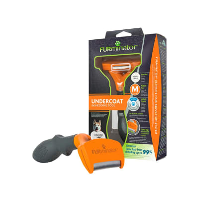 FURminator LONG HAIR deShedding Tools FOR DOG, MD