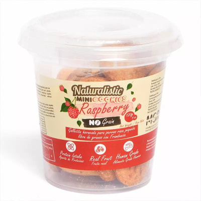 GALLETA MINI GRAIN FREE FRAMBUESA, 120 GR / POTE