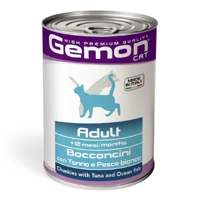 GEMON LATA GATO ADULTO TUNA/OC FISH 415 GR