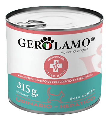 GEROLAMO LATA GATO ADULTO URINARIO HEPATIC 315 GR