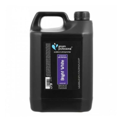 SHAMPOO GROOM PROFESSIONAL BRIGHT WHITE 4 LT 10:1