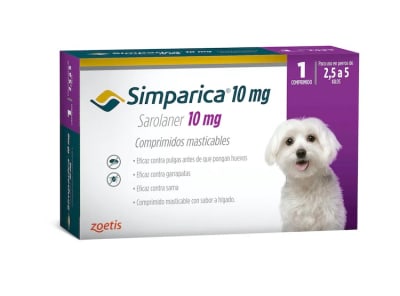 SIMPARICA 2,6 A 5 KG 1 COMP