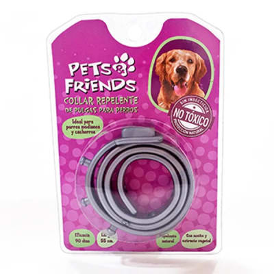 COLLAR REP DE PULGAS NO TOXICO DE PERRO