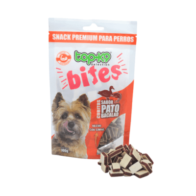 Snack Bites 100g Cubitos Pato/Bacalao