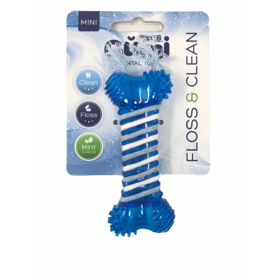 ZEUS GUMI JUGUETE DENTAL CLEAN & FLOSS MINI