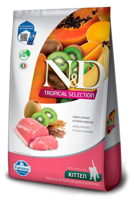 N&D TROPICAL GATITO CERDO 7 KG
