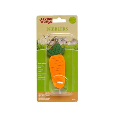 LIVING WORLD MADERA MASTICAR ZANAHORIA C/GANCHO