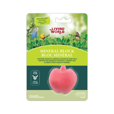 LIVING WORLD BLOQUE MINERAL MANZANA