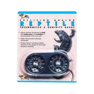 MEDIDOR DUAL ANÁLOGO TEMPERATURA Y HUMEDAD