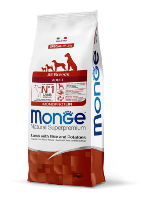 MONGE ADULTO CORDERO 12 KG