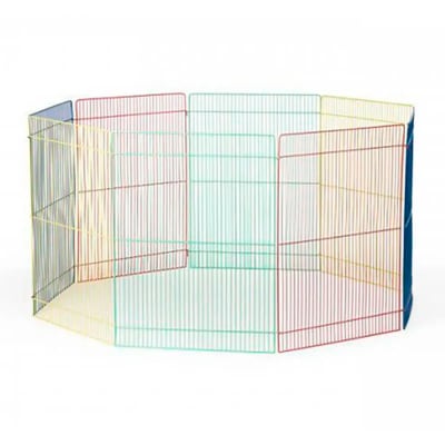 MULTI-COLOR PET PLAYPEN