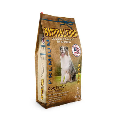 Natural Food Perro Senior 15 kg