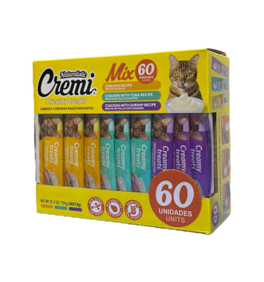 NATURALISTIC CREMI BOX CHICKEN MIX 60 SACHET