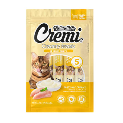 Naturalistic Para Gatos Cremi Pollo 5 Un 60 Gr
