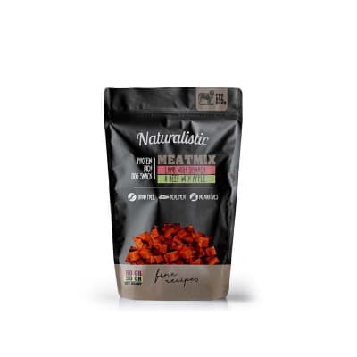 NATURALISTIC MEATMIX LAMB WITH SPINACH & BEEF WITH APPLE