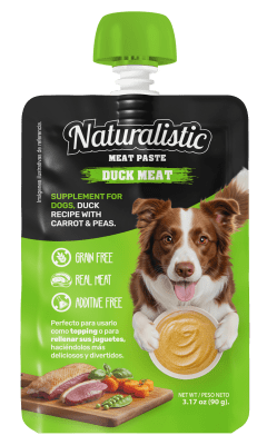 NATURALISTIC MEAT PASTE DUCK 90 GR