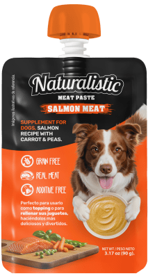 NATURALISTIC MEAT PASTE SALMON Y ATUN 90 GR