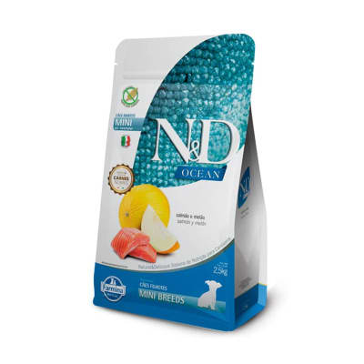 N&D OCEAN MEDIUM PUPPY SALMON 2,5 KG