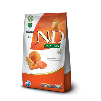 N&D PUMPKIN GATO ADULTO SALMON CALABAZA 1,5 KG