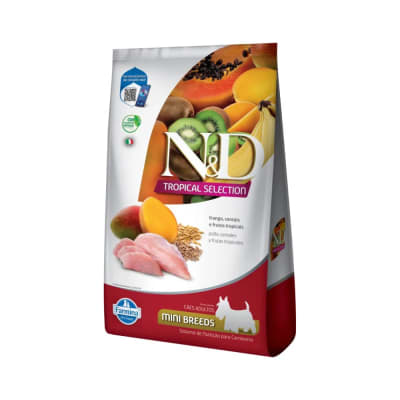 N&D TROPICAL SELECTION PERRO ADULTO MINI POLLO  2,5 KG