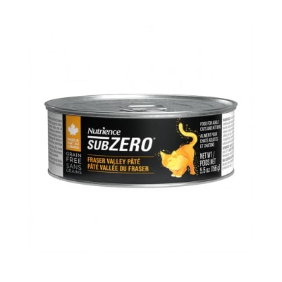 NUTRIENCE LATA GATO SUBZERO FRASER VALLEY PATE 156 G