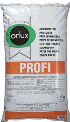 ALIMENTO PROFI PASTA HUEVO SECA AVES ORLUX (25 KG)