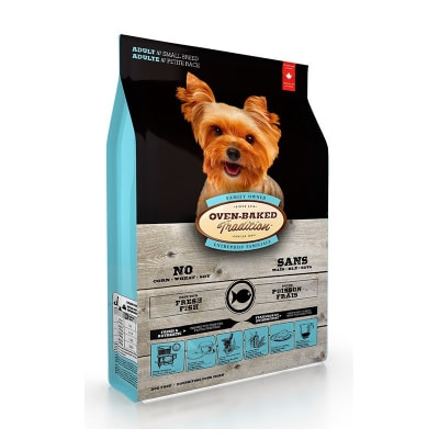 Oven Baked Para Perros Adulto Razas Pequeñas Tradition Sabor Pescado 2,27 Kg