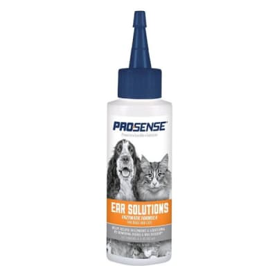 PS EAR SOLUTIONS CLEANSER FOR DOGS & CATS, 118 ML