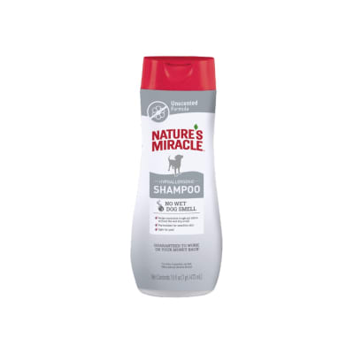 NM HYPOALLERGENIC ODOR CONTROL SHAMPOO, UNSCENTED, 473ML