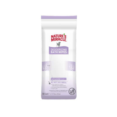 NM DEODORIZING BATH WIPES - LAVENDER, 100 UN