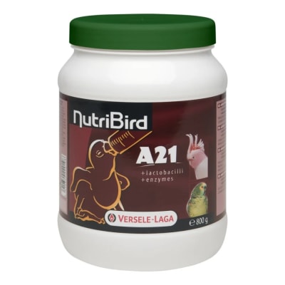 ALIMENTO MANUAL AVES NUTRIBIRD A21 PAPILLA (800 GR)