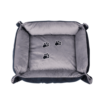 PAWISE CAMA GATO CON PATITAS AZUL - GRIS
