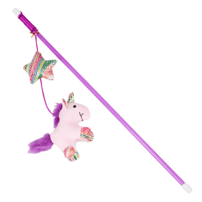 PAWISE VARITA UNICORNIO CON CATNIP