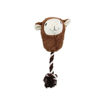 PAWISE PELUCHE LLAMA CON CUERDA