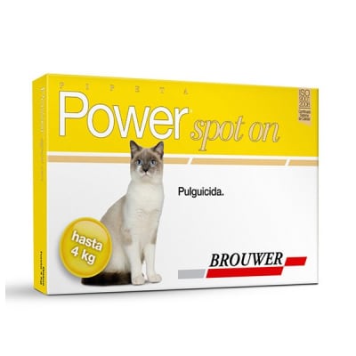 POWER SPOT ON PIPETA GATO HASTA 4 KG 1 UN