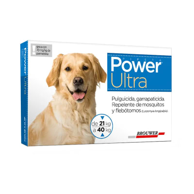 PIPETA POWER ULTRA PARA PERROS 21 A 40 KG