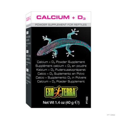 EXO TERRA SUPLEMENTO REPTILES CALCIO + D3 4OGR