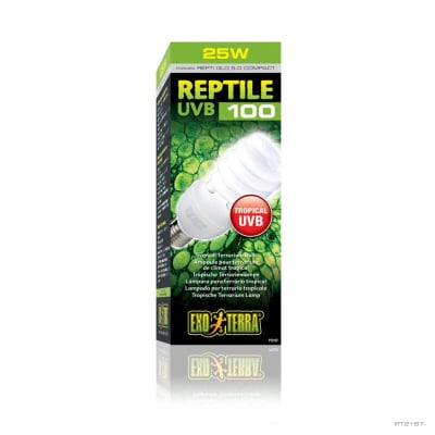 EXO TERRA AMPOLLETA UVB 100 TROPICAL 26W