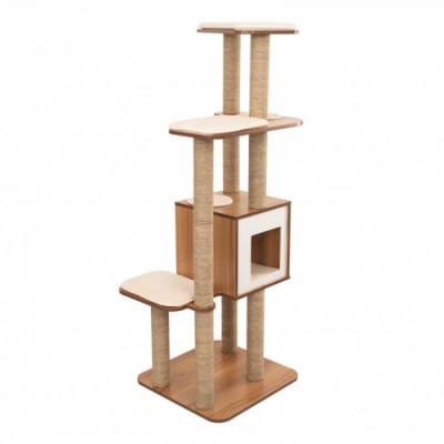 CATIT VESPER HIGH BASE XL NOGAL