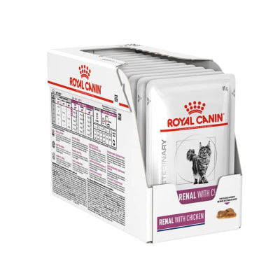 CAJA ROYAL CANIN POUCH RENAL GATO 12 UN