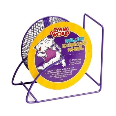 LIVING WORLD RUEDA DELUXE MALLA MORADA 12.5CM