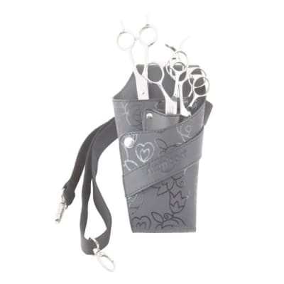 BOLSO DE CUERO PARA TIJERAS