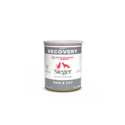 SIEGER LATA RECOVERY PERROS Y GATOS 340 GR