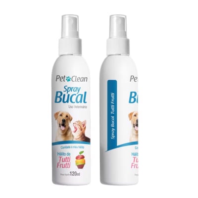 SPRAY BUCAL PERROS Y GATOS TUTTI-FRUTTI - 120 ML