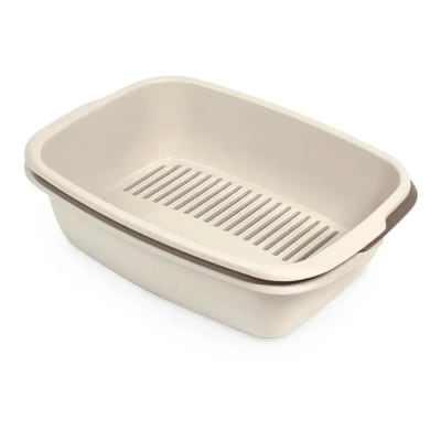 SANITARIO GATO MISO BANDEJA CON COLADOR